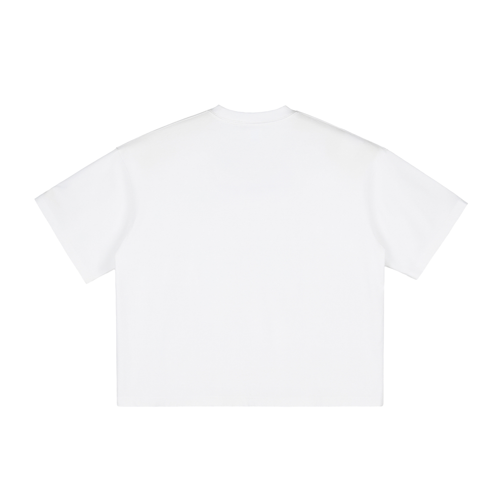 Tattooed Statue White Graphic Tee
