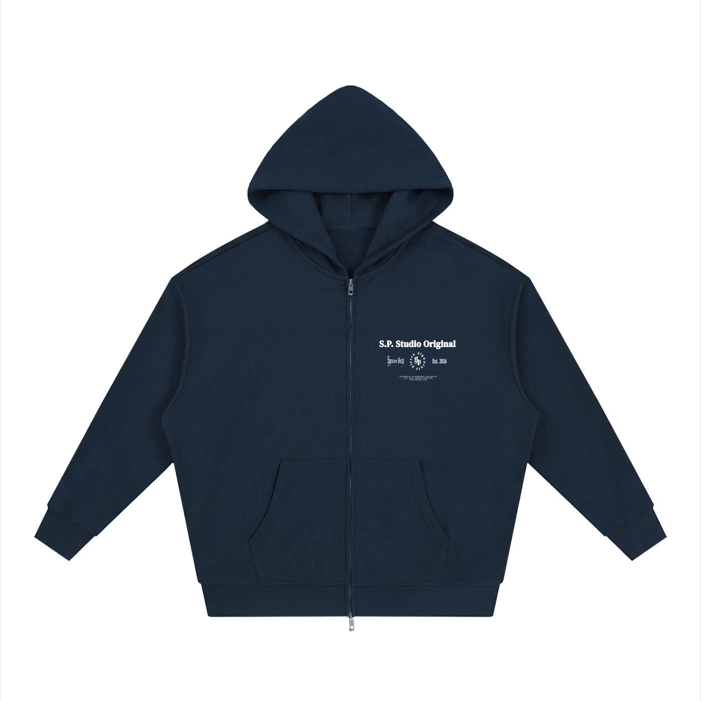 S.P. Studio O. x W.L. Loose Zip Hoodie (9 Colorways)