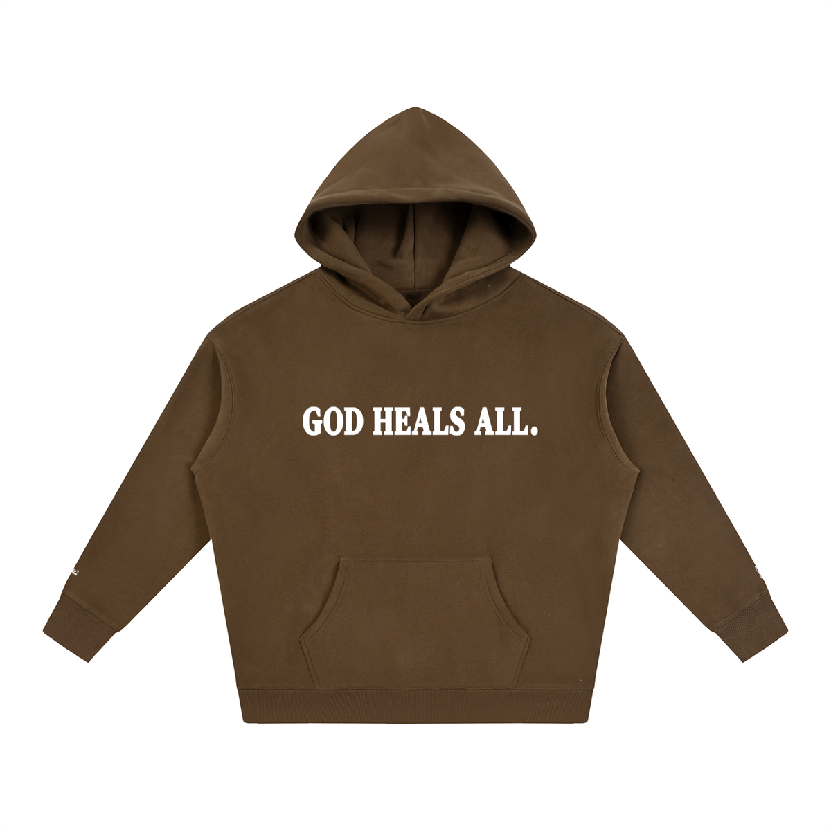 God Heals All Oversize Fleeced Hoodie (9 Colorways)