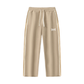 S.P. x O.L. Contrast Side-Stripe Straight-Leg Pants (3 Colorways)