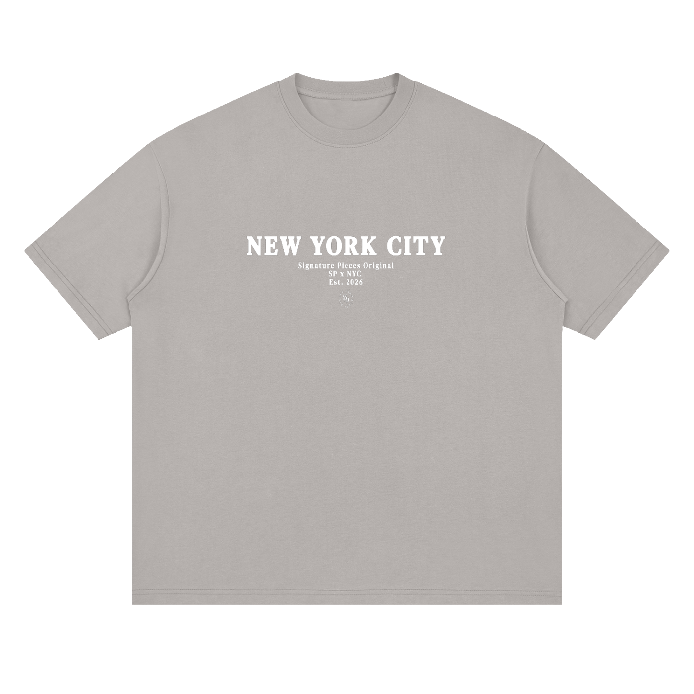 S.P. x NYC Streetwear Loose Drop Shoulder Tee (3 Colorways)