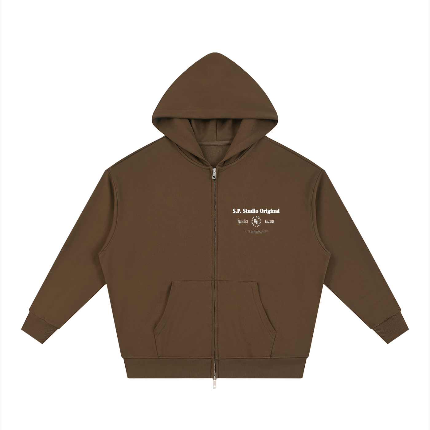 S.P. Studio O. x W.L. Loose Zip Hoodie (9 Colorways)