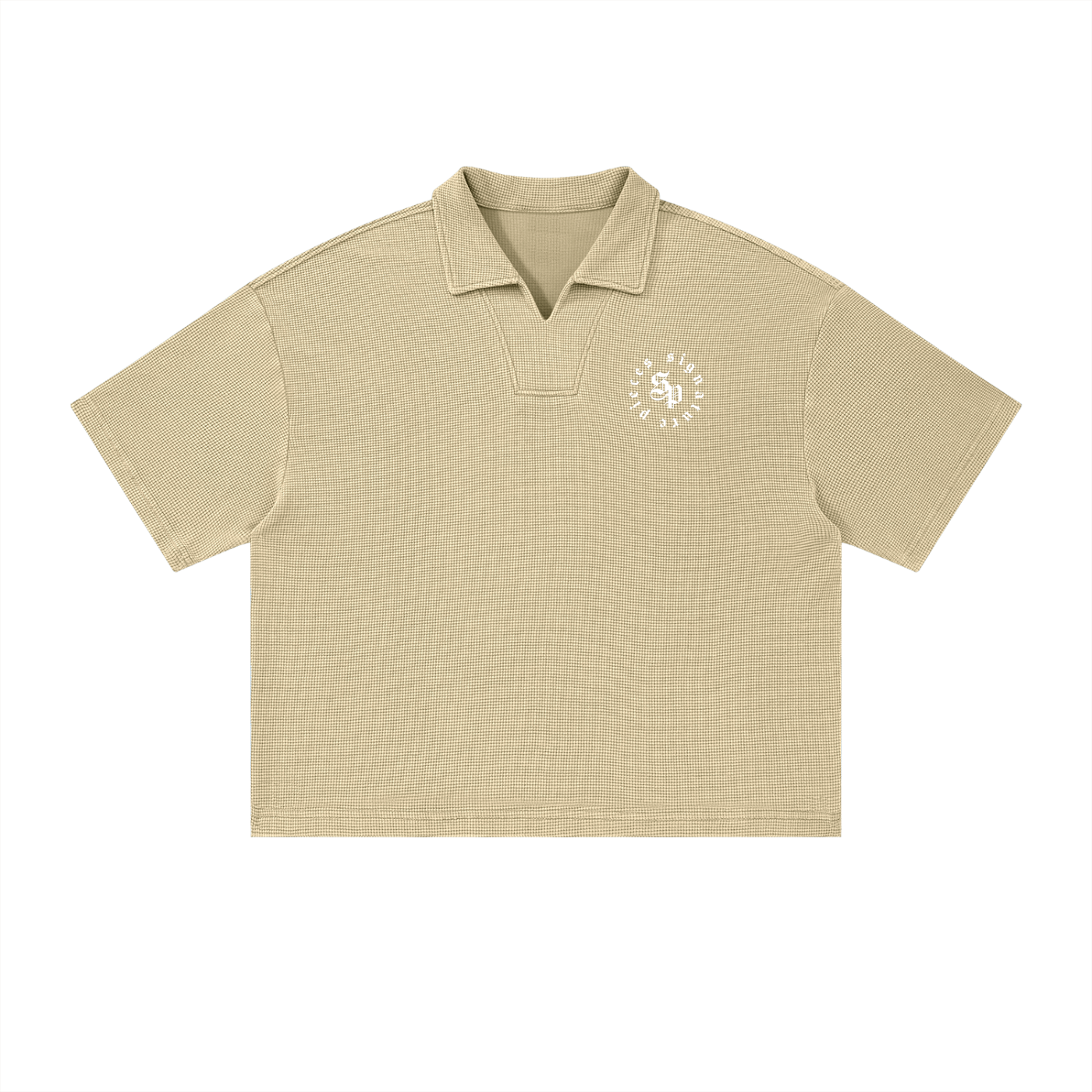 S.L. x O.L. II Set Waffle Polo Shirt (4 Colors)
