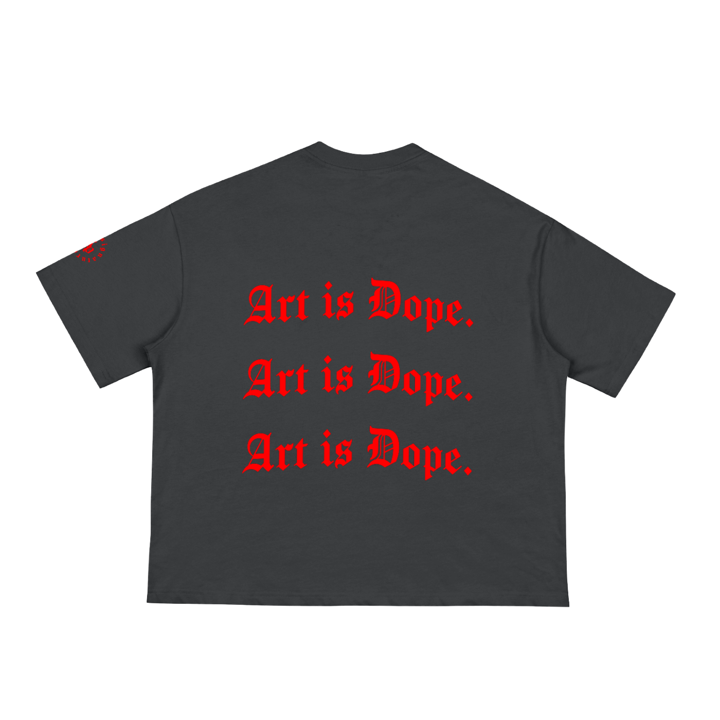 Censored Lips A.I.D. Boxy Graphic Tee