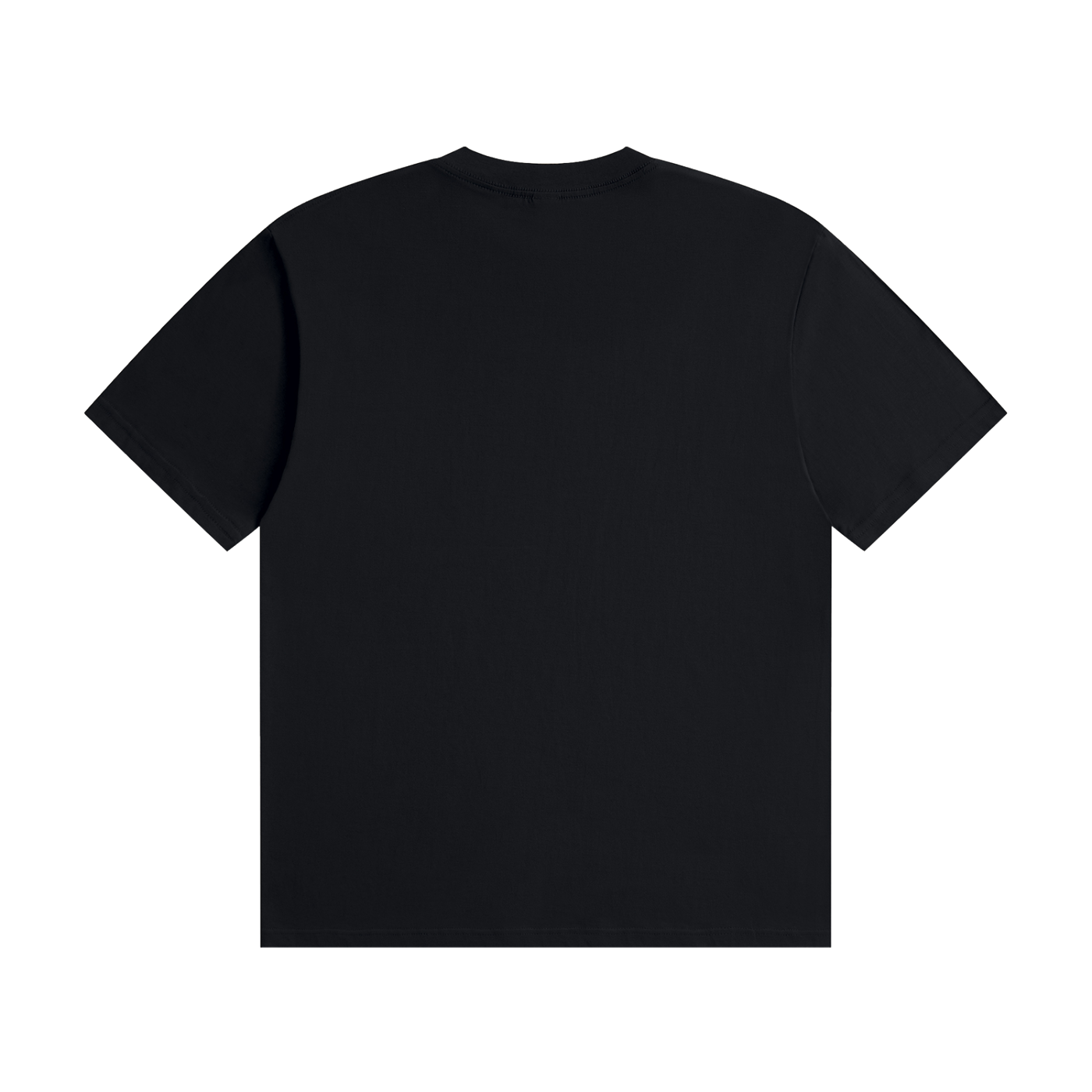 S.P. x White O.L. Black Seamless Cotton Tee (Scale)