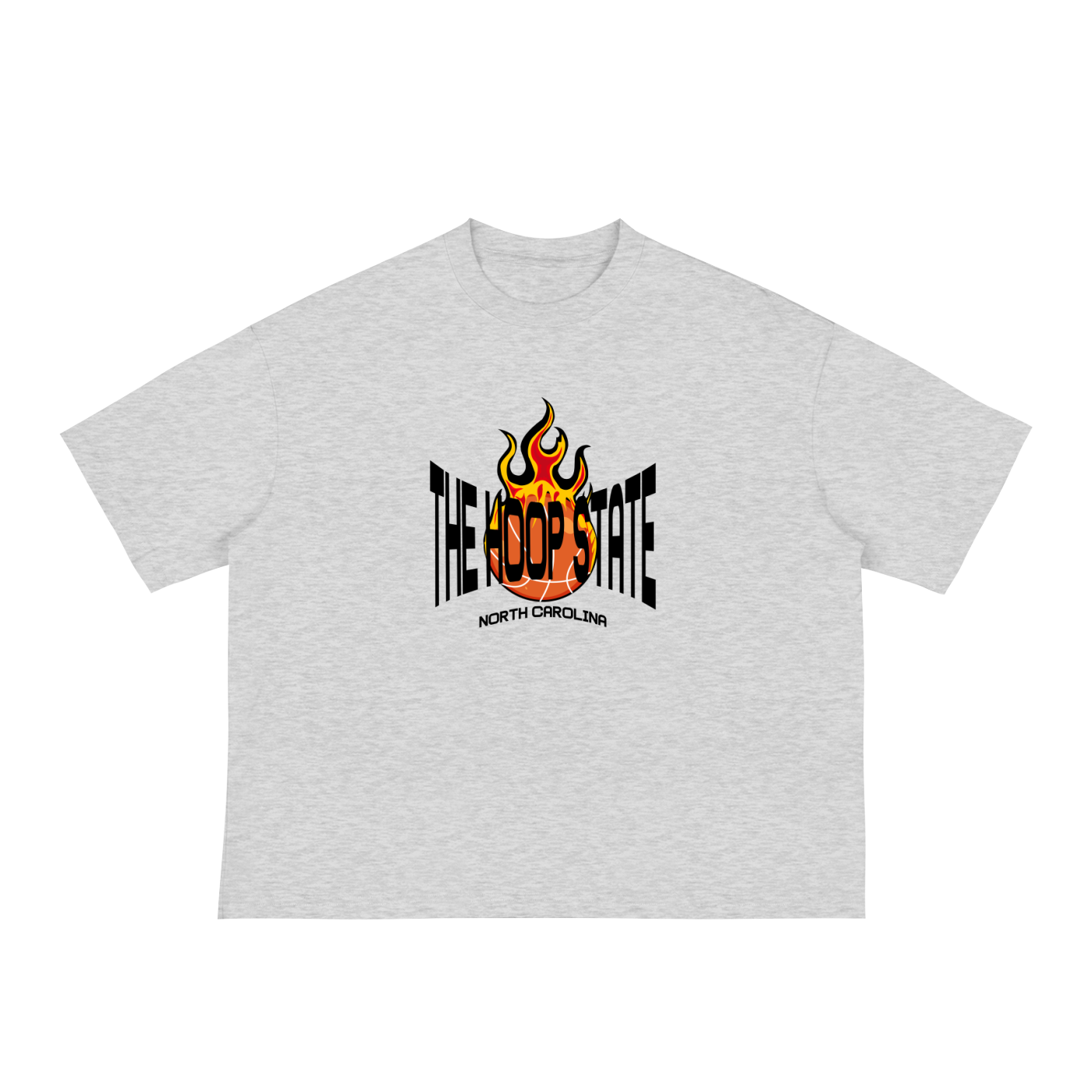 Hoop State N.C. Graphic Boxy Tee (2 colorways)