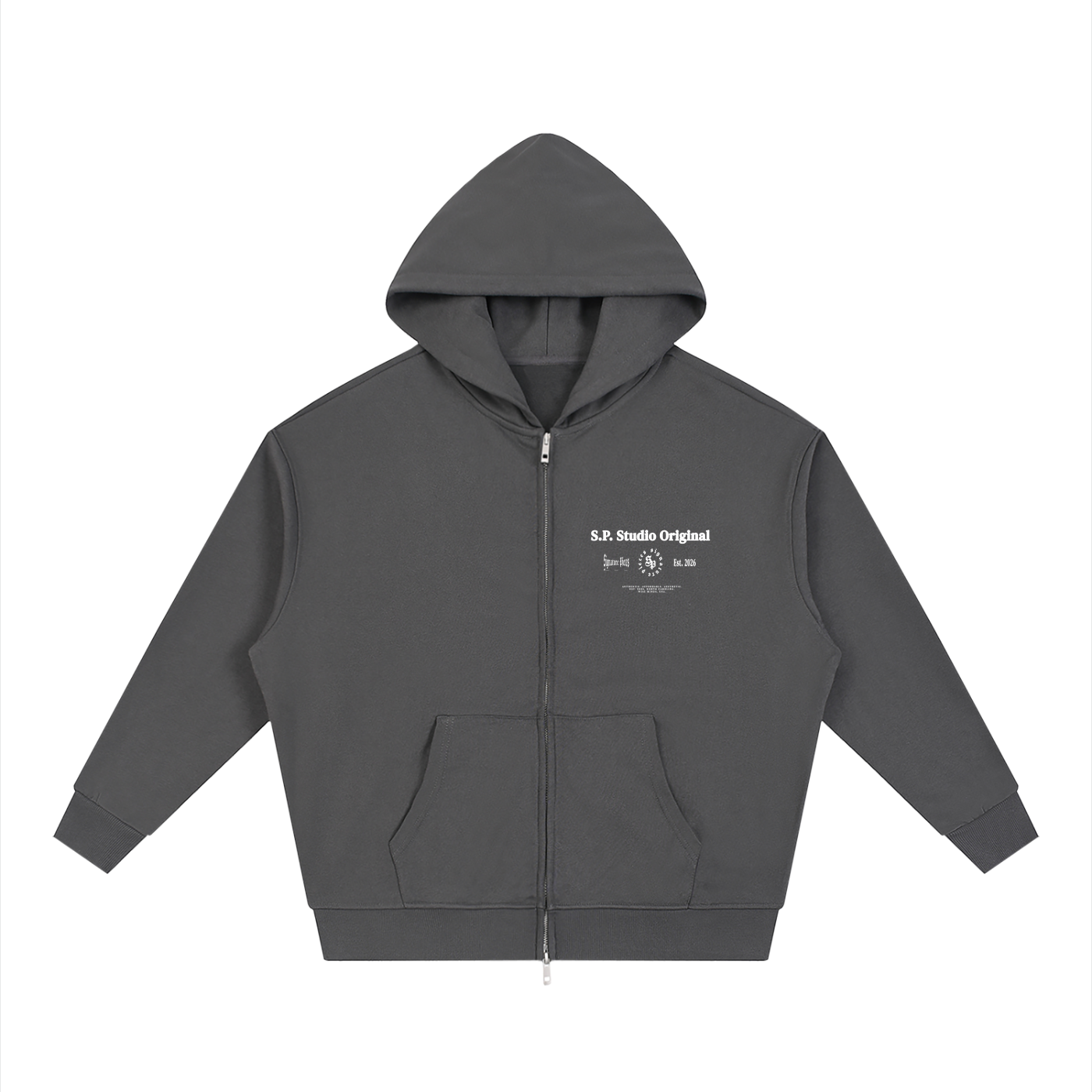 S.P. Studio O. x W.L. Loose Zip Hoodie (9 Colorways)