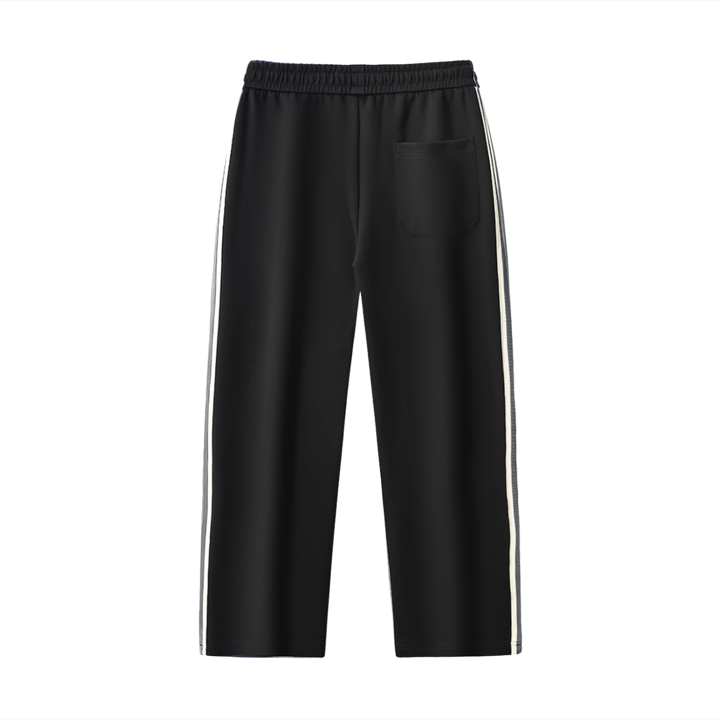 S.P. x O.L. Contrast Side-Stripe Straight-Leg Pants (3 Colorways)