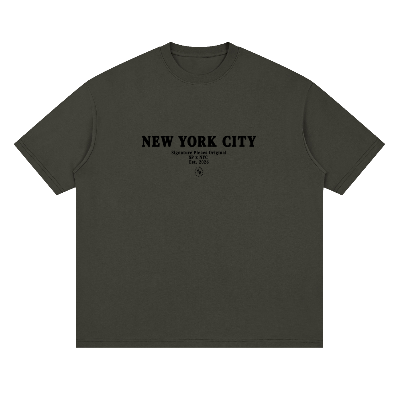 S.P. x NYC Streetwear Loose Drop Shoulder Tee (3 Colorways)