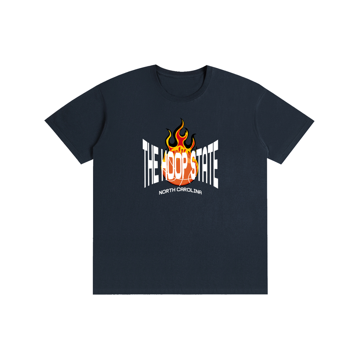 N.D.O. x Hoop State N.C. Pure Cotton Tee (10 Colorways)