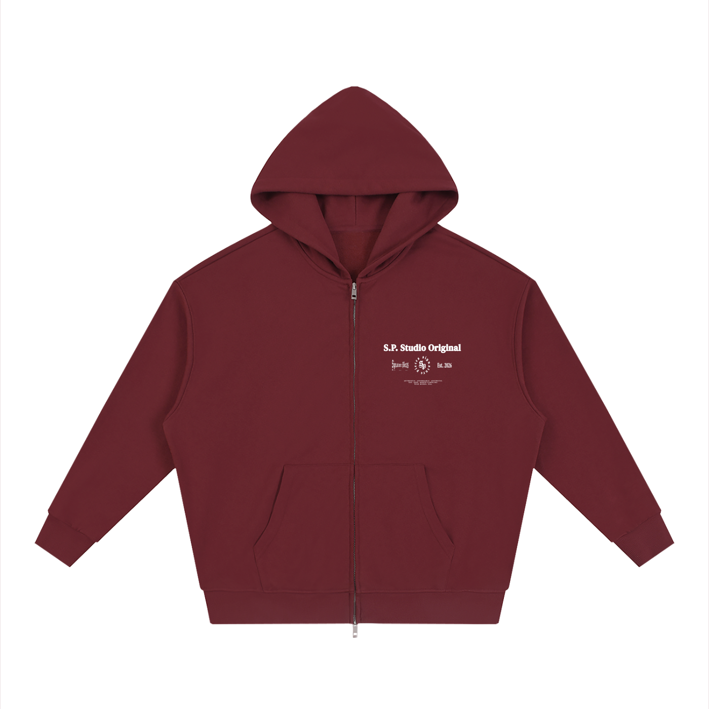 S.P. Studio O. x W.L. Loose Zip Hoodie (9 Colorways)