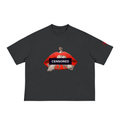 Censored Lips A.I.D. Boxy Graphic Tee