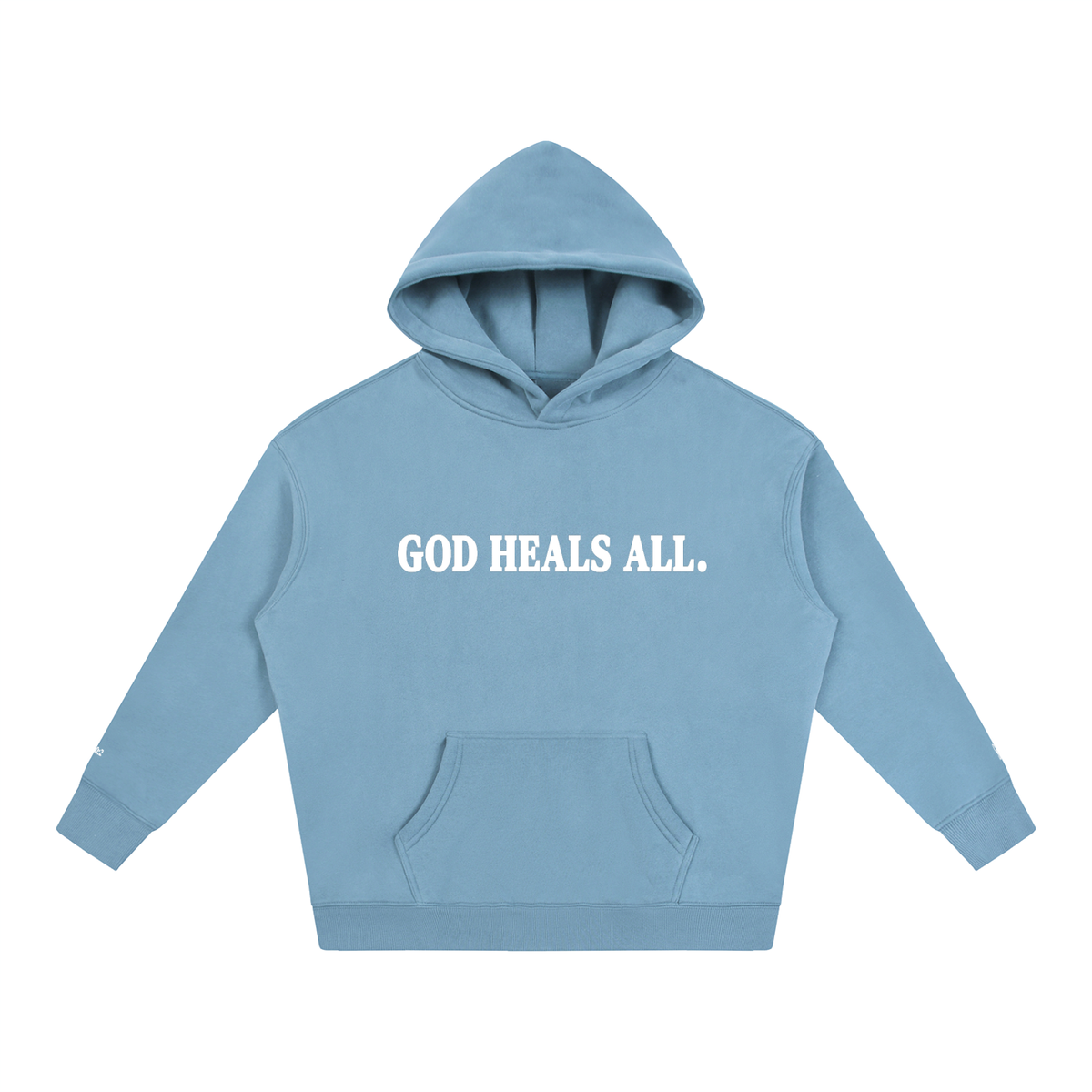 God Heals All Oversize Fleeced Hoodie (9 Colorways)