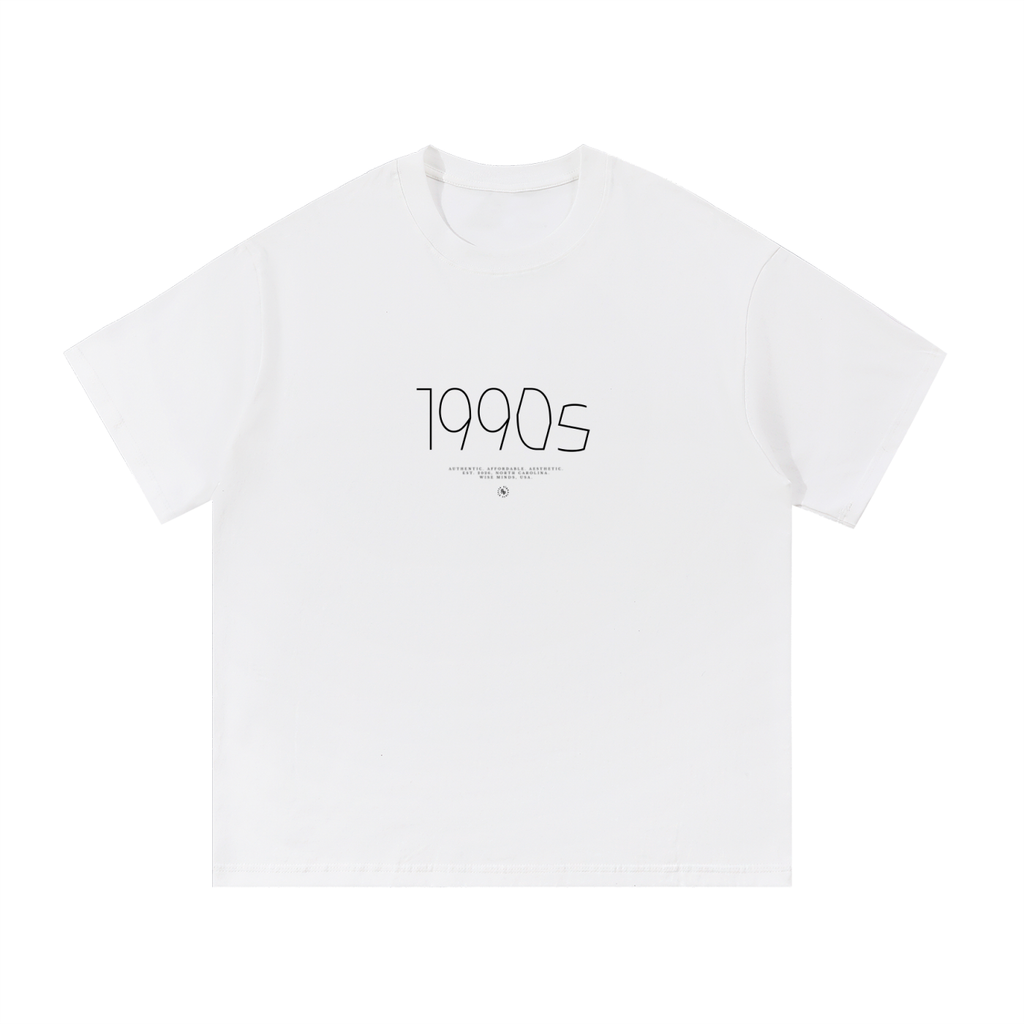 1990s White Graphic Tee