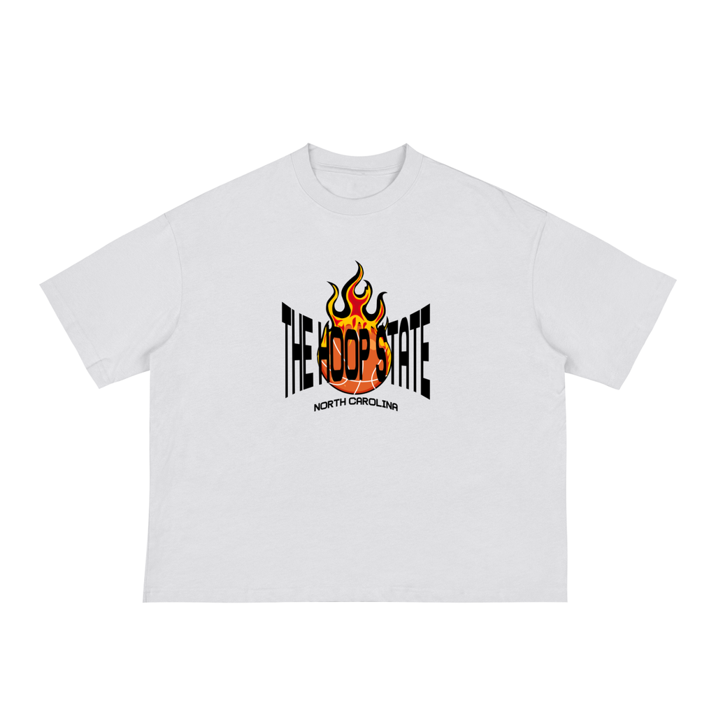Hoop State N.C. Graphic Boxy Tee (2 colorways)