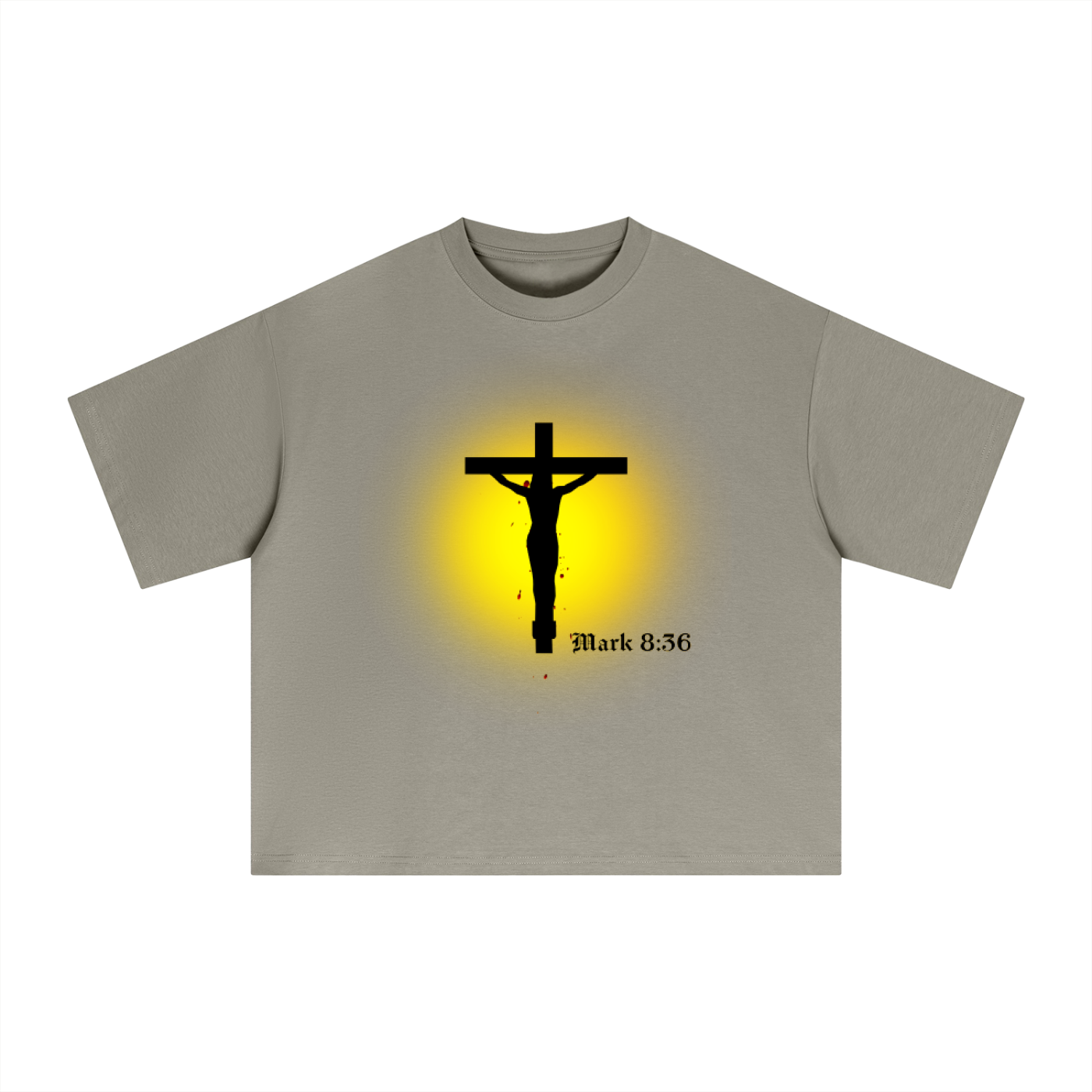 Mark 8:36 Halo Boxy Tee