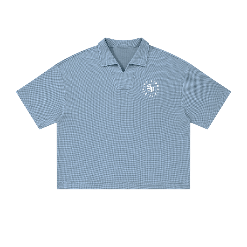 S.L. Set Waffle Polo Shirt (4 Colors)