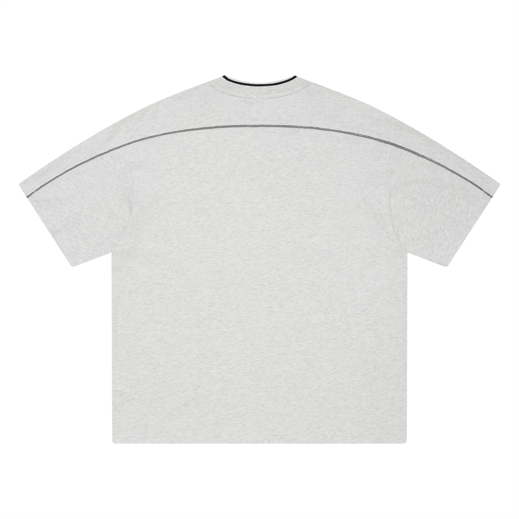 S.P. x O.L./B.L. Oversized Contrast Tape T-Shirt