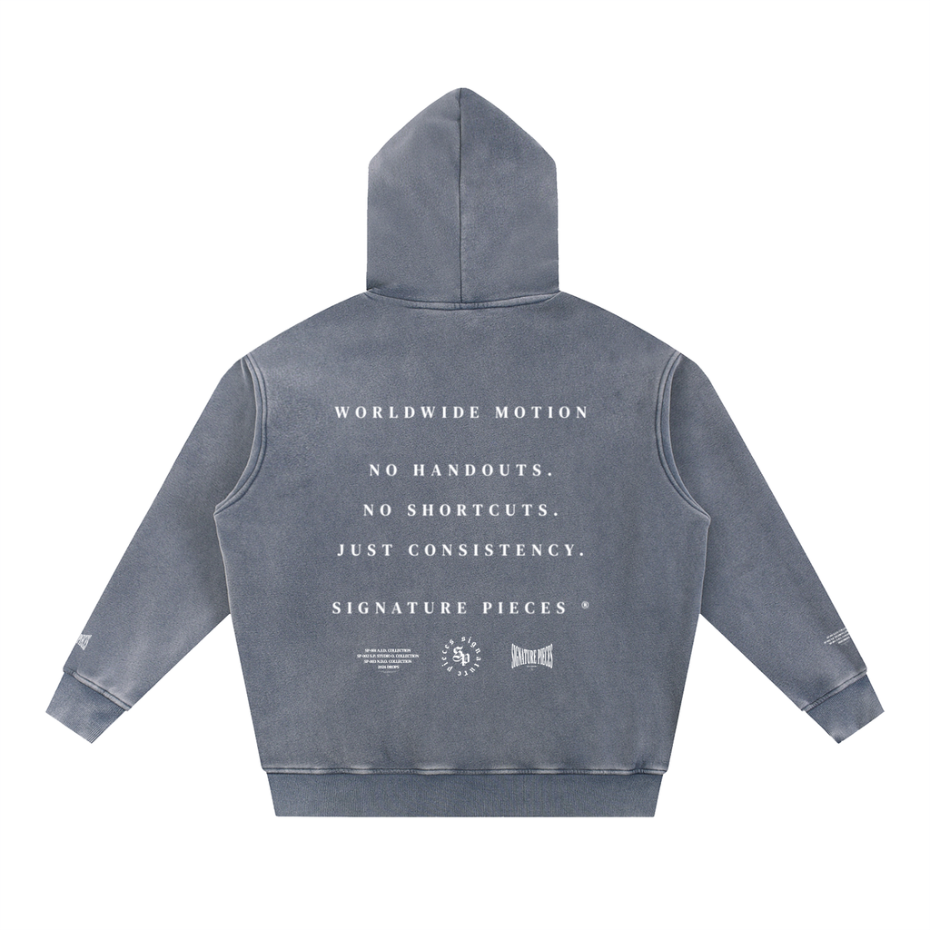 S.P. x O.L. II Premium Snow Wash Fleece Oversize Hoodie (4 Colorways)