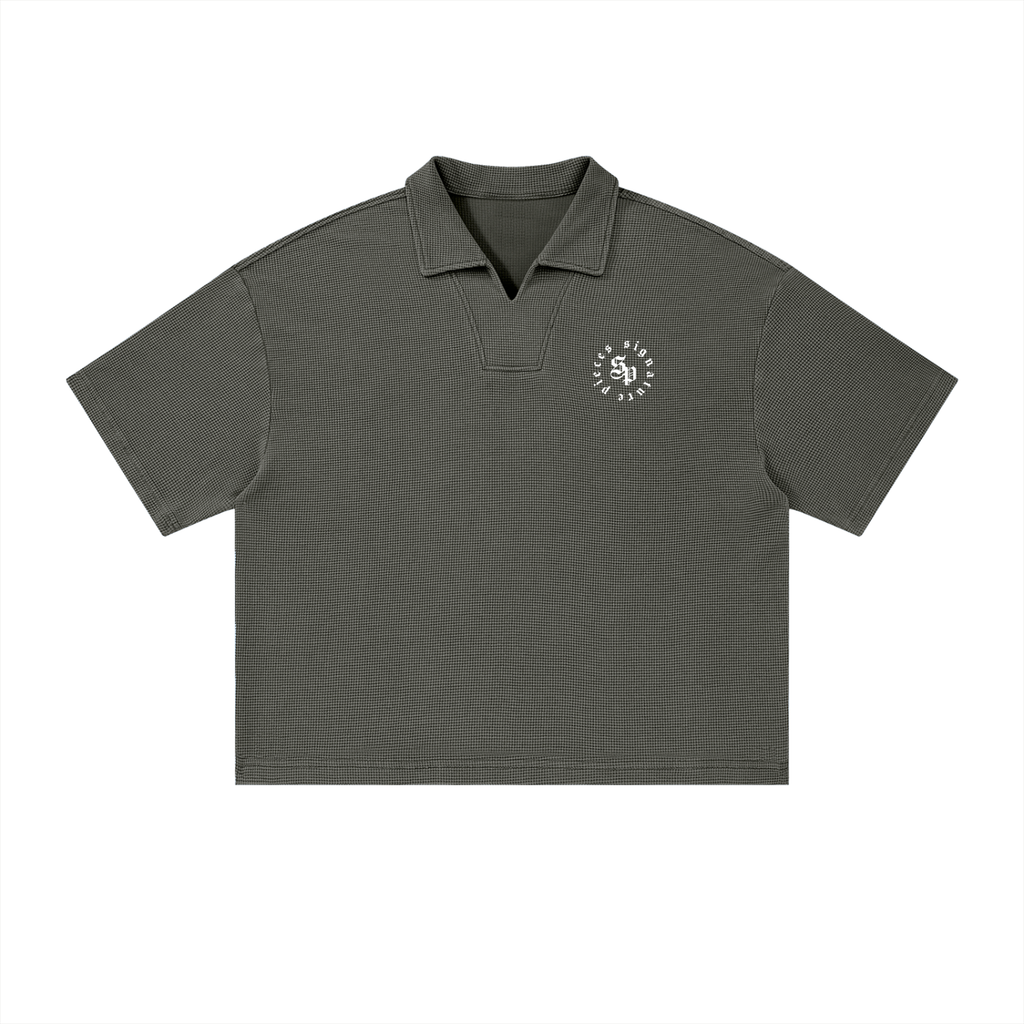 S.L. Set Waffle Polo Shirt