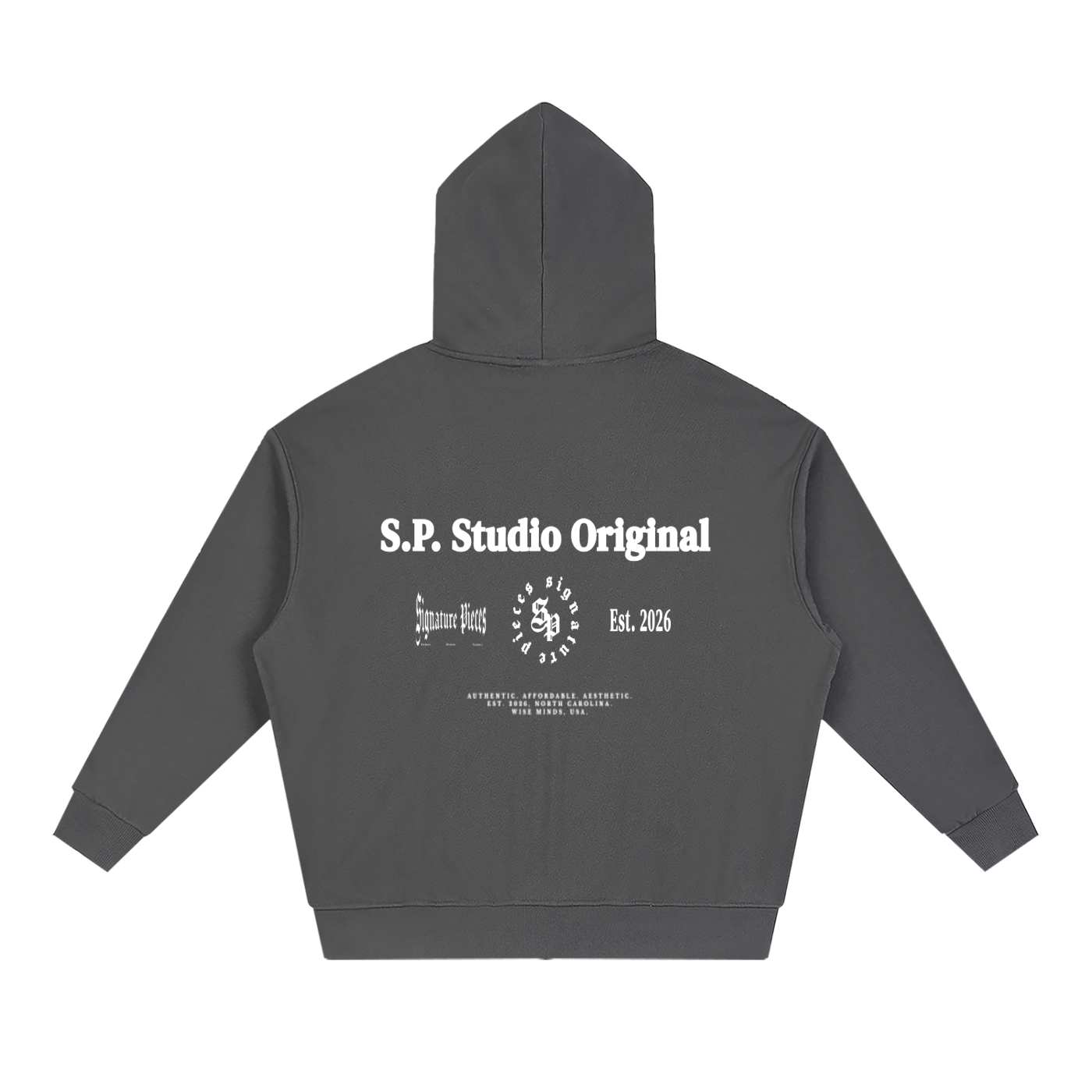 S.P. Studio O. x W.L. Loose Zip Hoodie (9 Colorways)