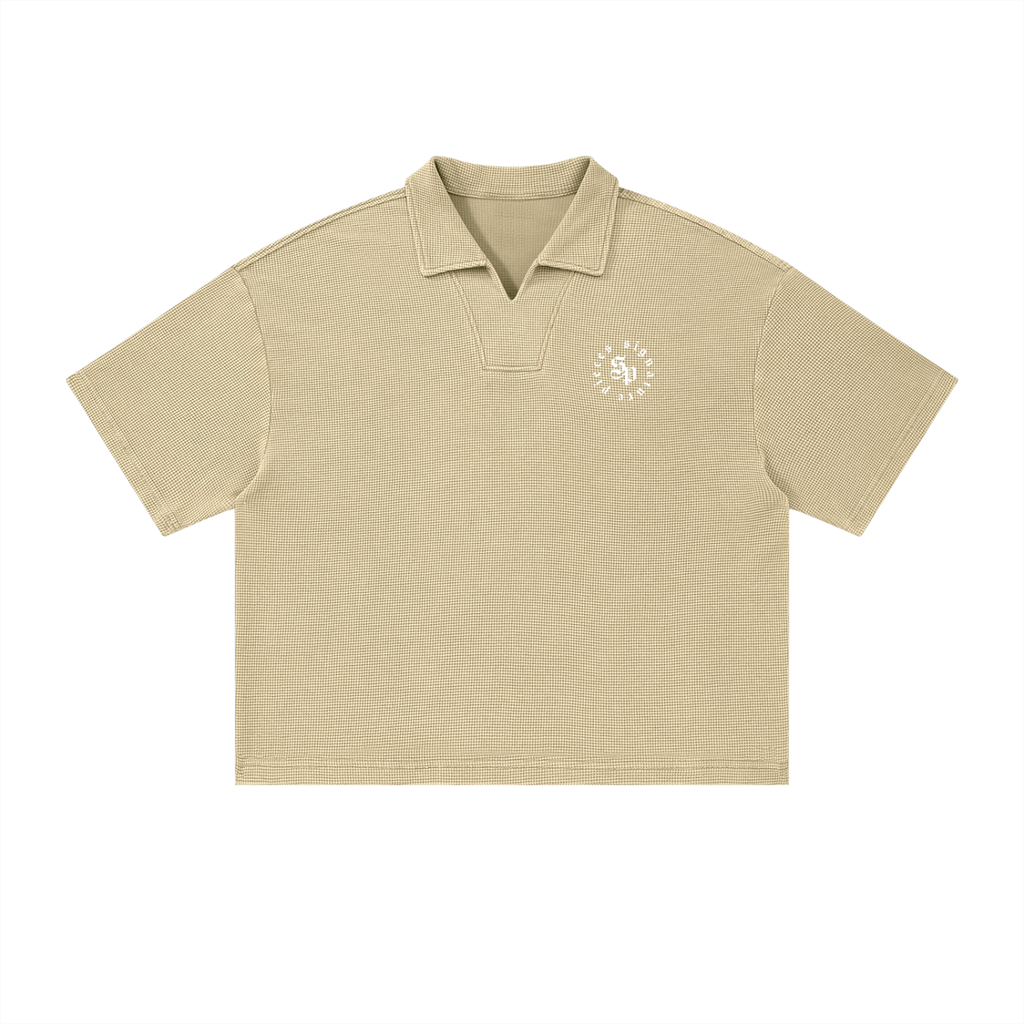 S.L. Set Waffle Polo Shirt