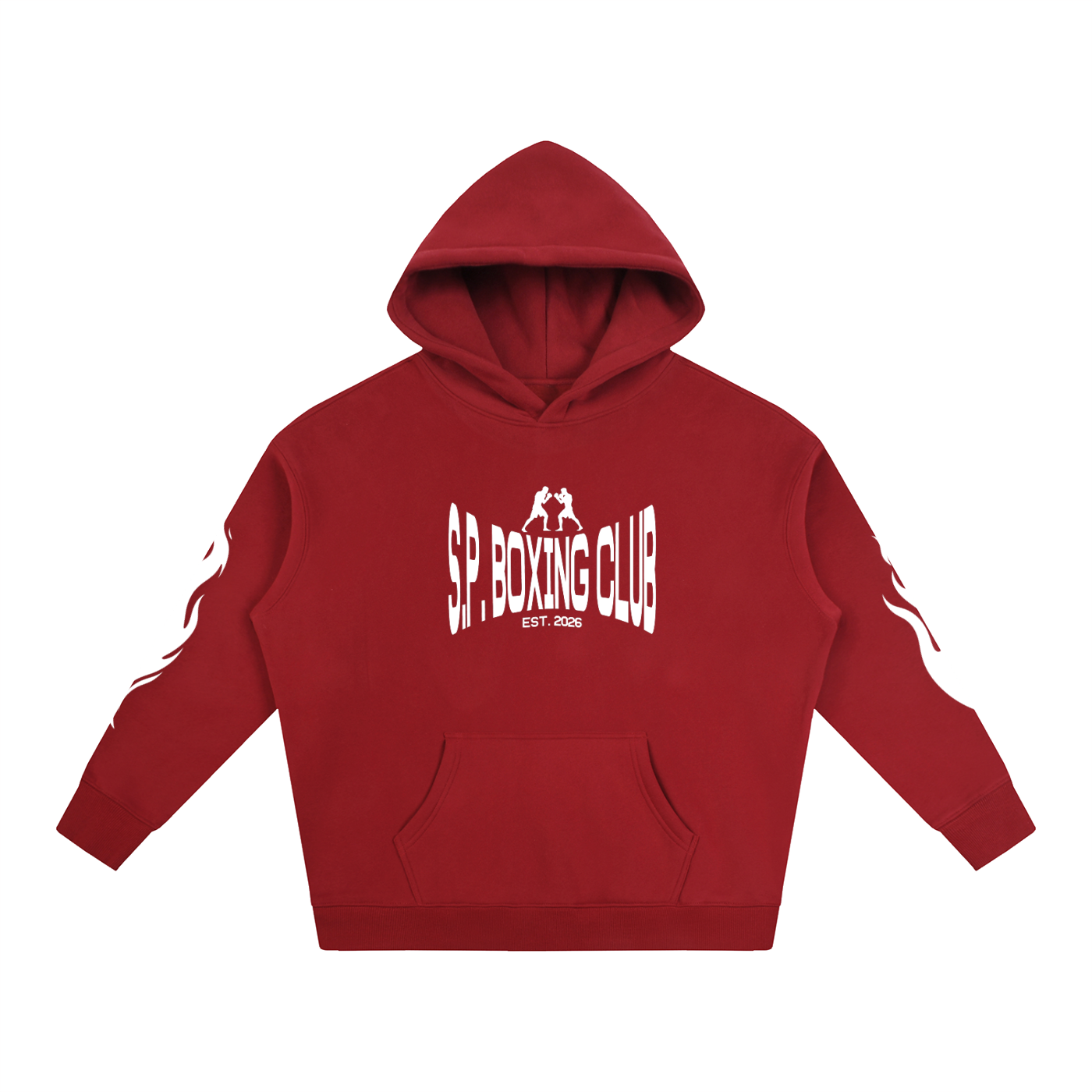 S.P.B.C. x White Flame II Oversize Hoodie (9 Colorways)
