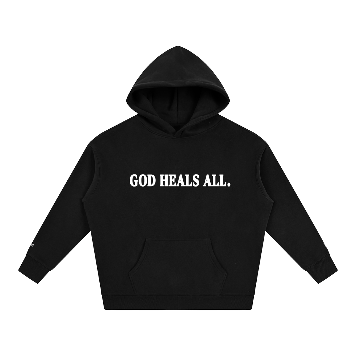 God Heals All Oversize Fleeced Hoodie (9 Colorways)