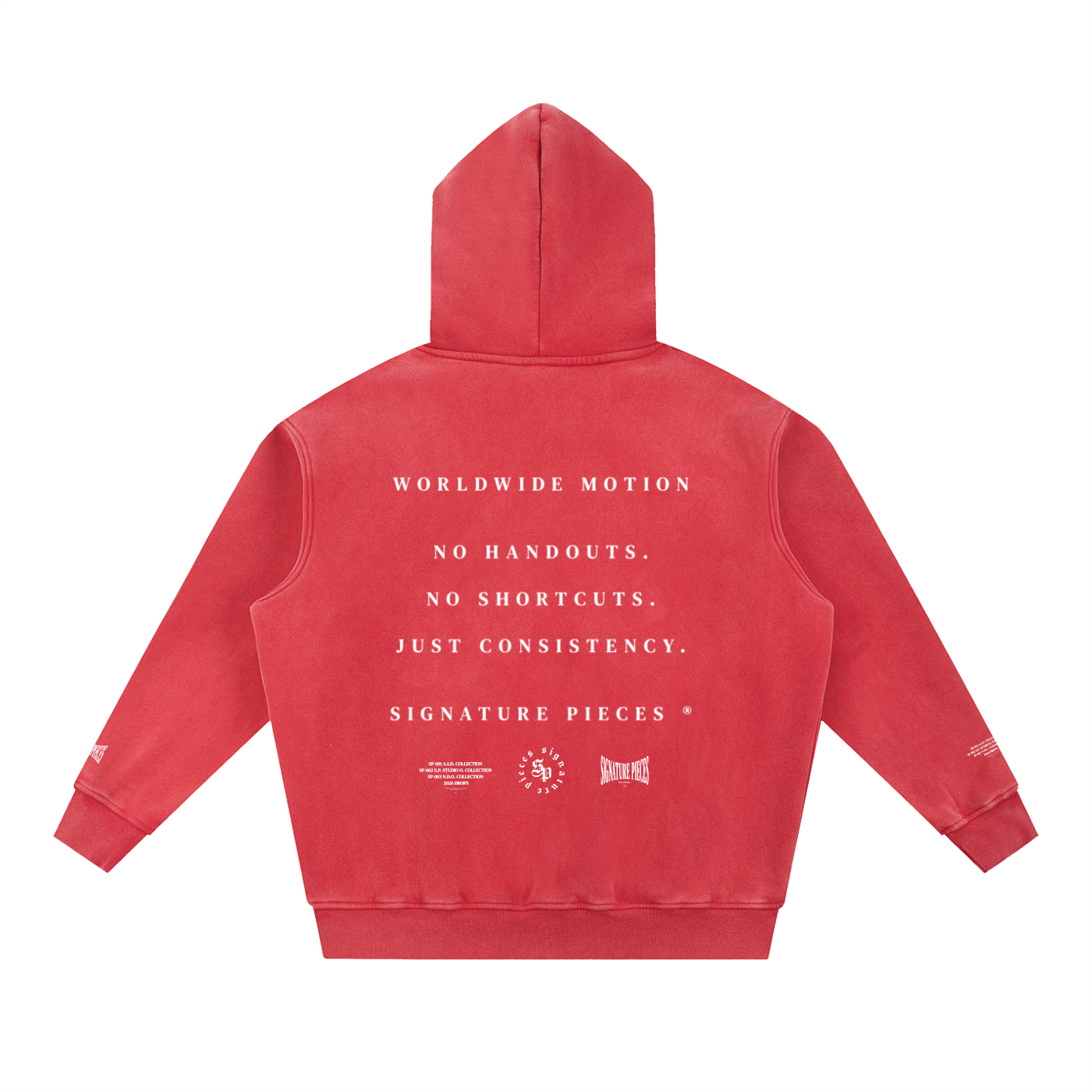 S.P. x O.L. II Premium Snow Wash Fleece Oversize Hoodie (4 Colorways)