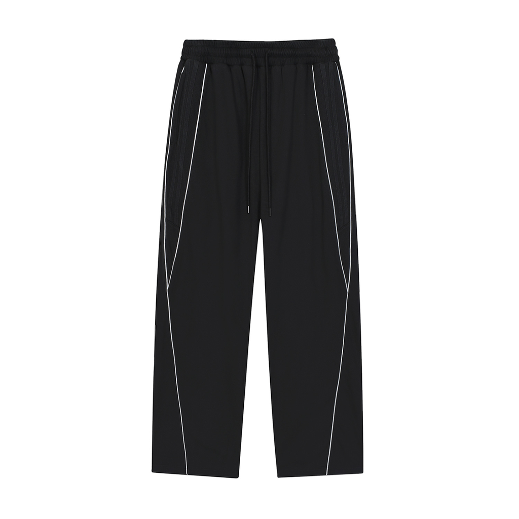 Reflection Striped Straight-Leg Sweatpants (3 Colorways)