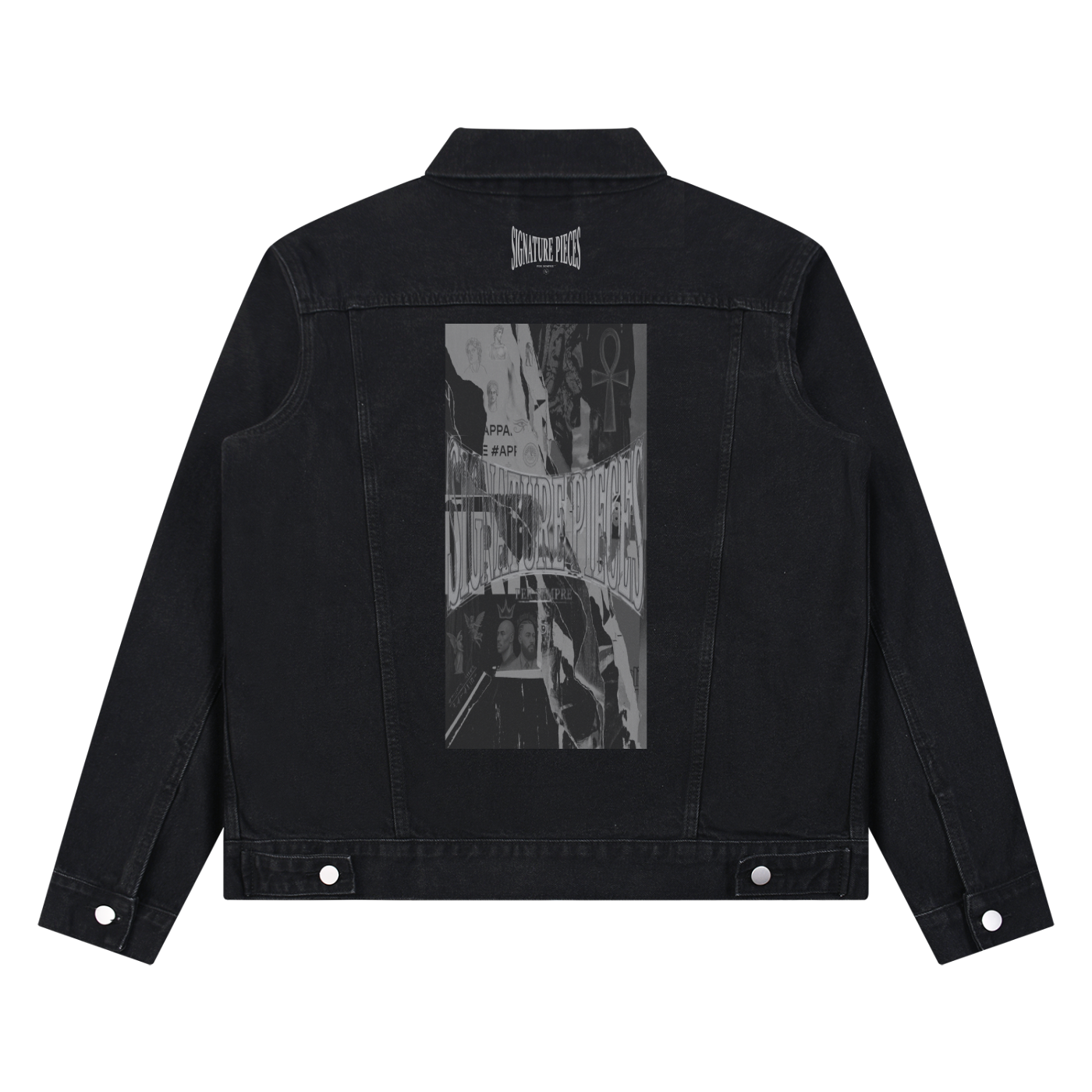 S.P. Daily News Vintage Wash Denim Jacket (Scale)