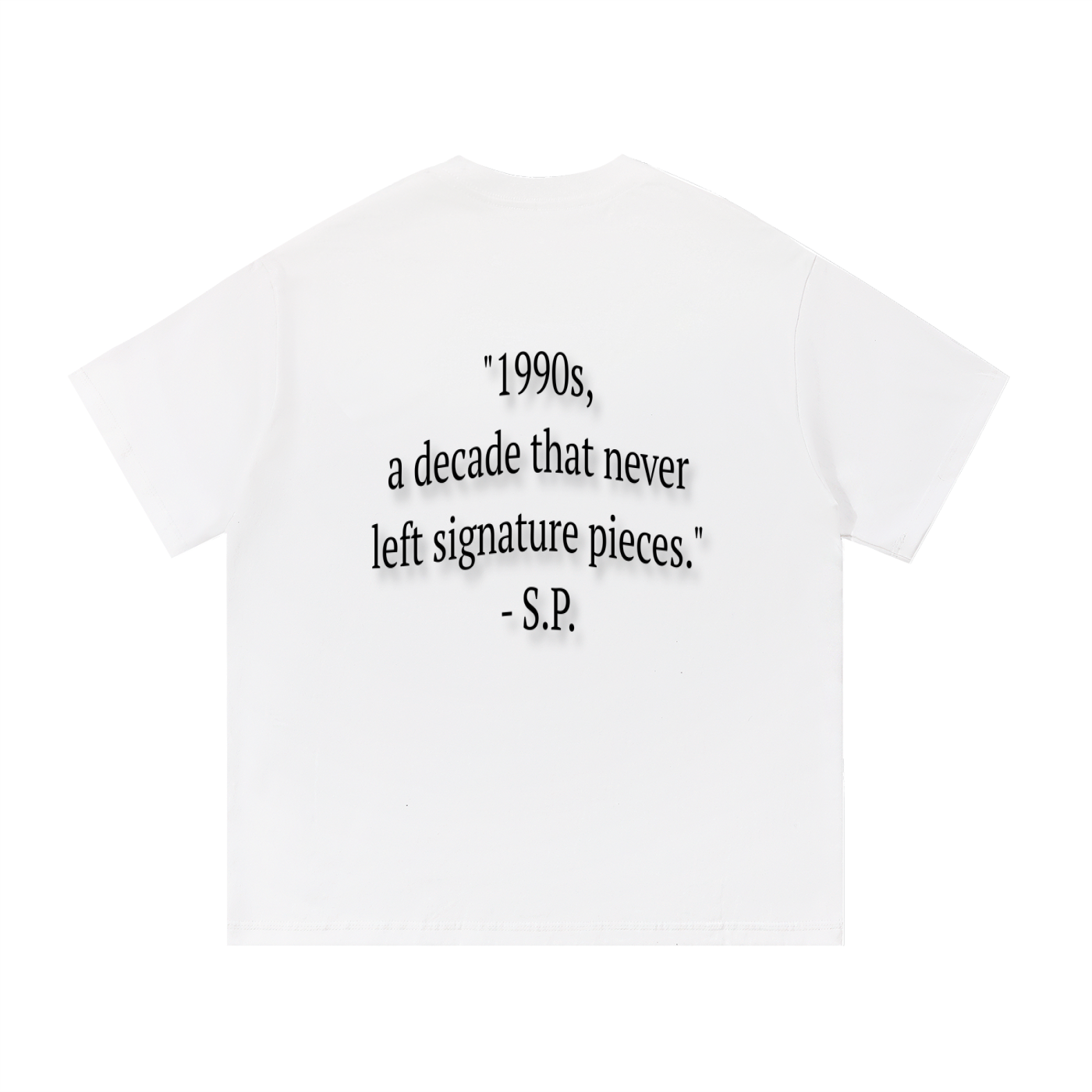 1990s White Graphic Tee