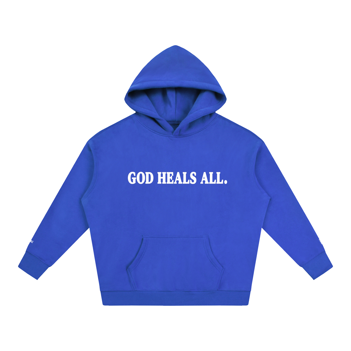 God Heals All Oversize Fleeced Hoodie (9 Colorways)