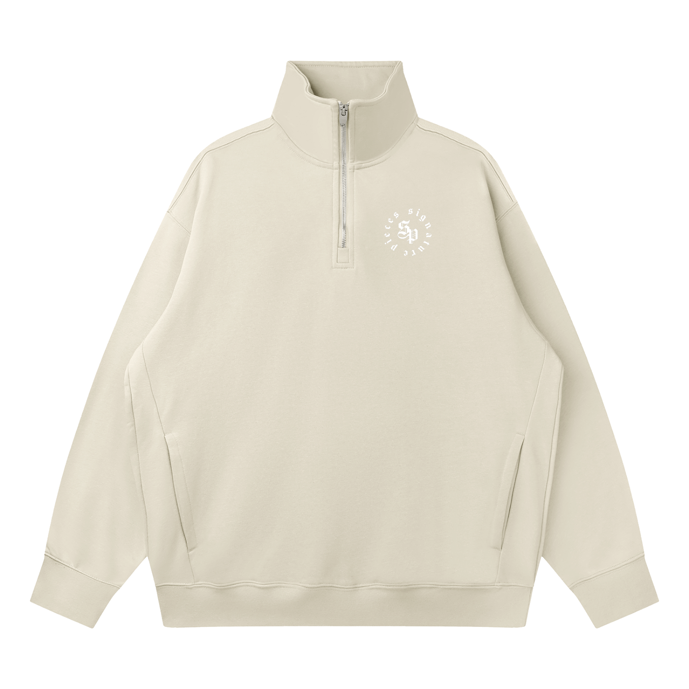 S.P. x O.L. II Quarter-Zip Drop Shoulder Sweatshirt (3 Colorways)