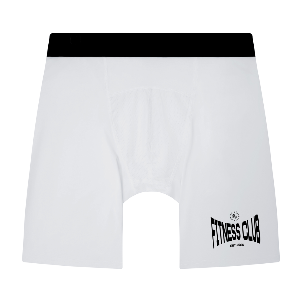 F.C. White Tight Cycling Shorts