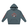 S.P. x L.E. Burgundy Flame Oversize Graphic Hoodie (4 Colorways)