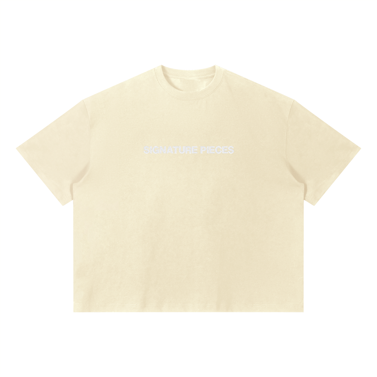 S.P. Embroidered Essential Sorona Boxy Tee (13 Colorways)