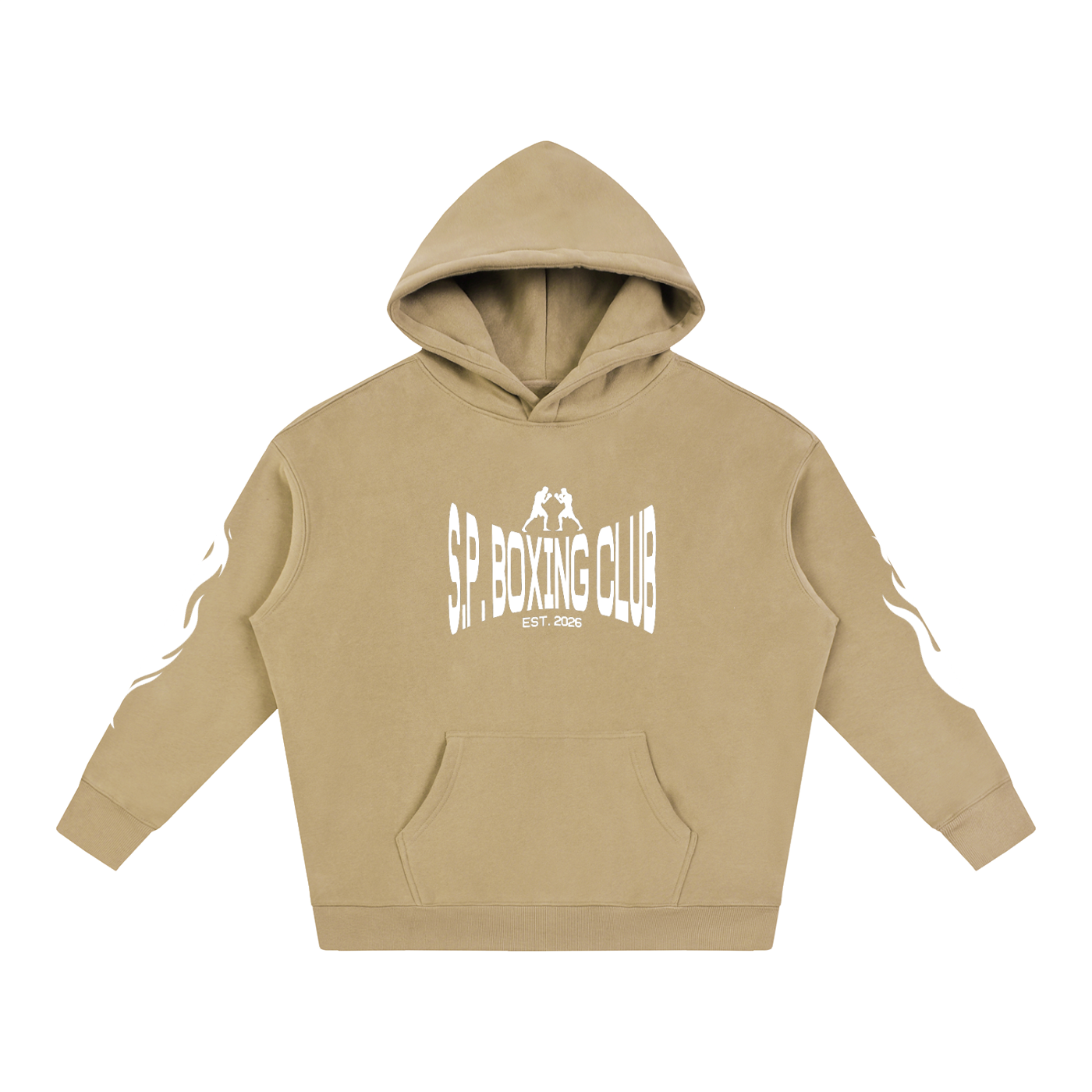 S.P.B.C. x White Flame II Oversize Hoodie (9 Colorways)