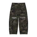 S.P. Studio O. x W.L. Camo Barrel Leg Cargo Pants